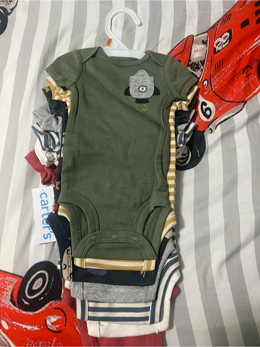 Carter’s Short-Sleeve Baby Bodysuit Multipack